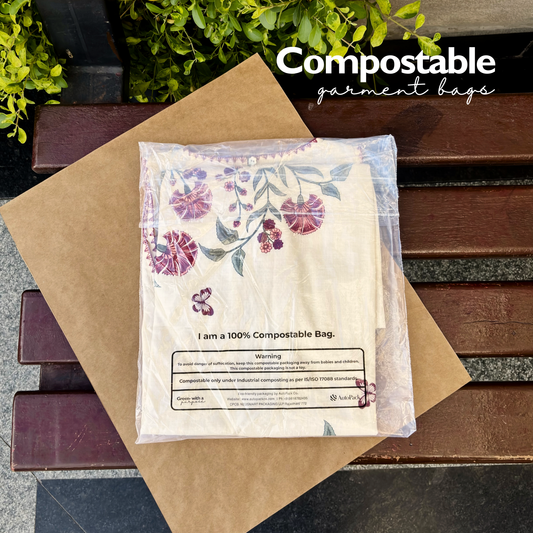 Compostable Transparent Garment Bag